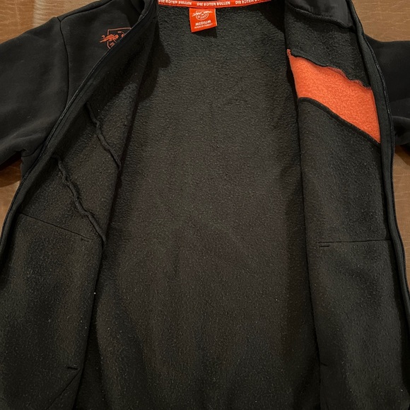 RB Leipzig The Red Bulls German Football Team Full Zip Hoodie - Size Medium - Picture 7 of 15